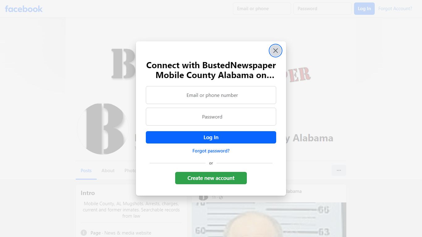 BustedNewspaper Mobile County Alabama - Facebook